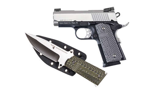 Handguns Magnum Research 1911U 45ACP DE 1911 45ACP 3" 6RD TT ADS W/ KNIFE • Model: 1911U